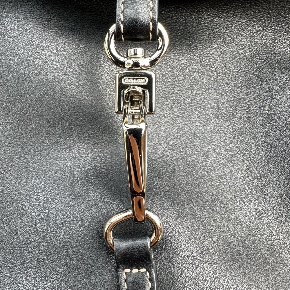 🖤Vintage / Y2k Coach Hampton Clip Hobo Shoulder Bag 9266🖤 - Picture 9 of 11